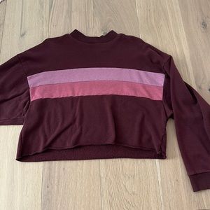 American Eagle Colorblock Crewneck